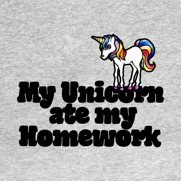 My unicorn ate my homework by bubbsnugg